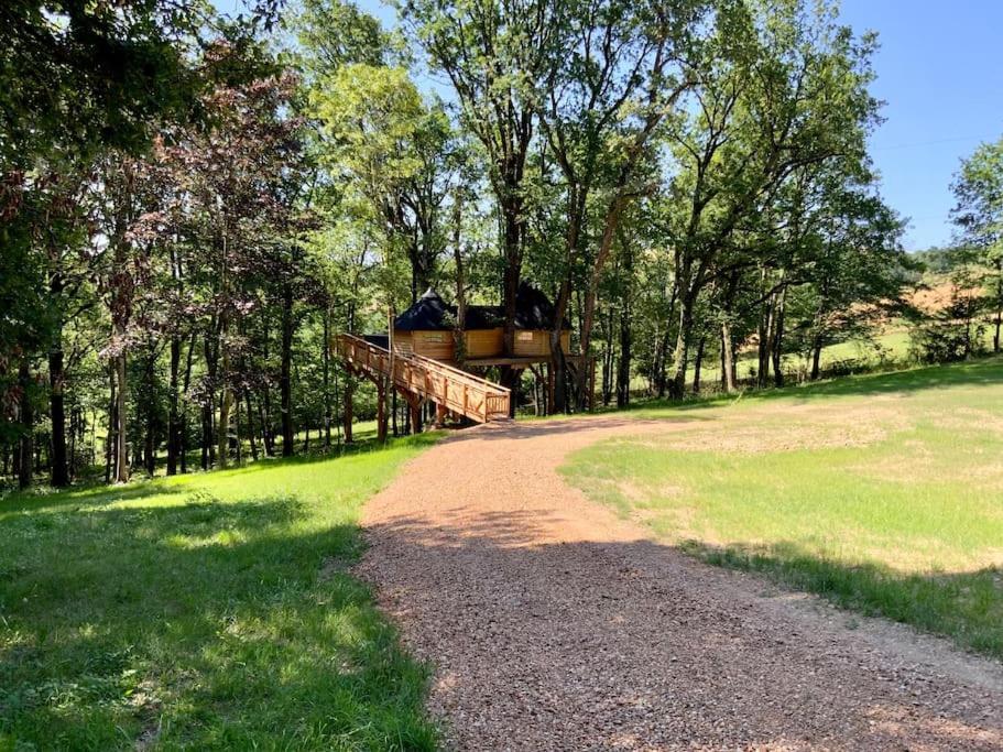 La Cabane Perchee De La Mure Bongheat Dış mekan fotoğraf